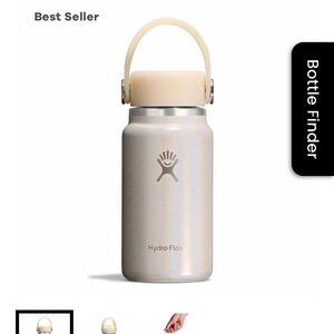 New! Hydro Flask Micro Limited edition Pearl Finish Bottle and boot